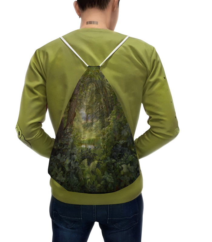 printio футболка с полной запечаткой мужская лесной пейзаж уильям ричардс Printio Рюкзак-мешок с полной запечаткой Лесной пейзаж (уильям ричардс)