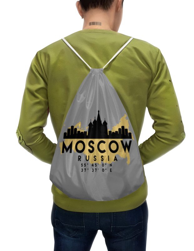 Printio Рюкзак-мешок с полной запечаткой Москва (россия)