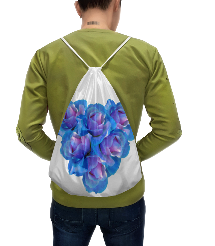 Printio Рюкзак-мешок с полной запечаткой Яркое сердце printio рюкзак мешок с полной запечаткой цветочный букет