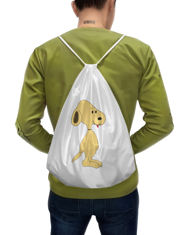 Printio Рюкзак-мешок с полной запечаткой Фанни дог printio футболка с полной запечаткой для девочек фанни дог