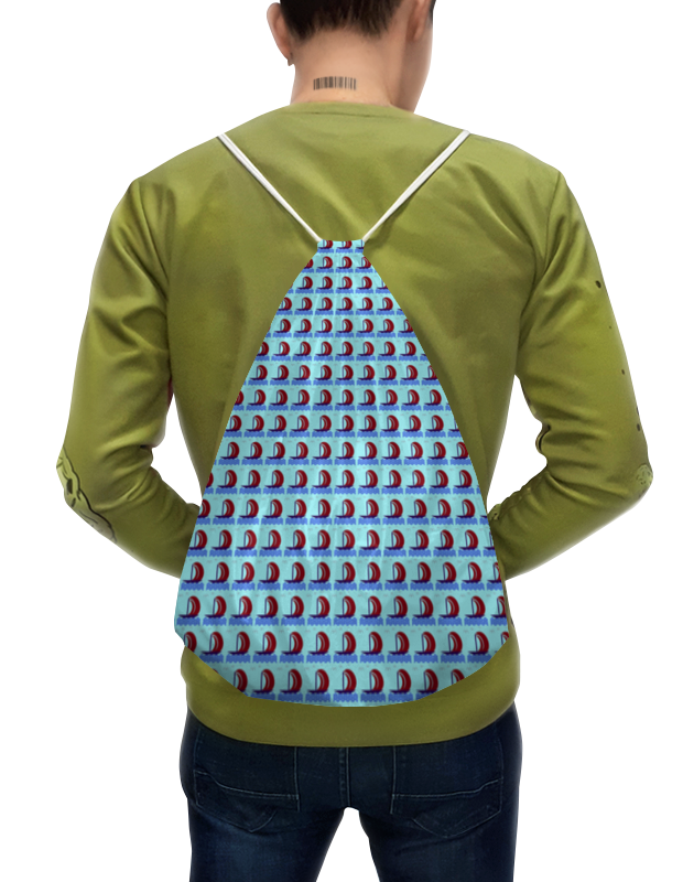 Printio Рюкзак-мешок с полной запечаткой Алые паруса printio футболка с полной запечаткой женская алые паруса