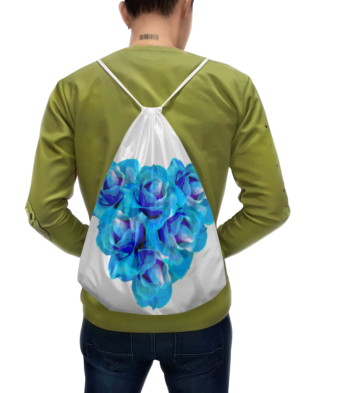 Printio Рюкзак-мешок с полной запечаткой Ослепительное сердце printio рюкзак мешок с полной запечаткой цветочный букет