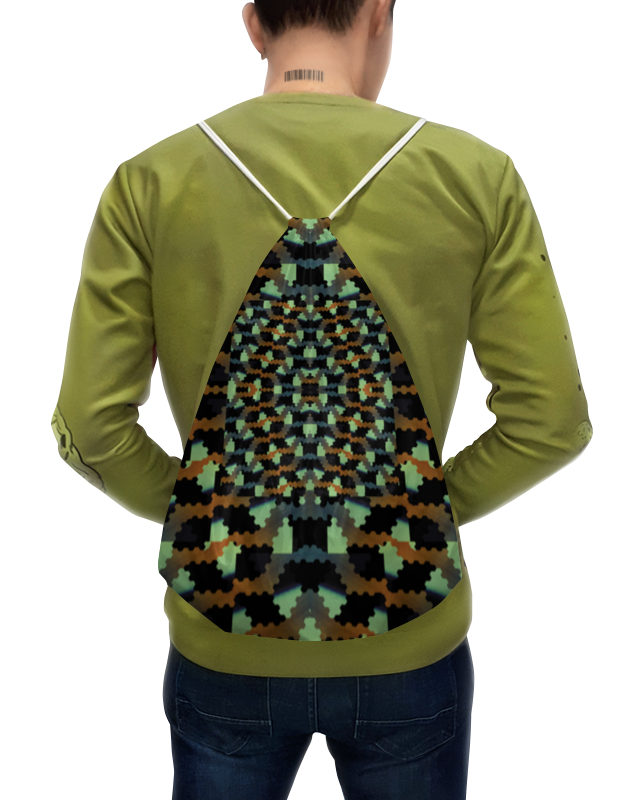 Printio Рюкзак-мешок с полной запечаткой Абстрактный камуфляж дракона printio рюкзак мешок с полной запечаткой разноцветный геометрический орнамент