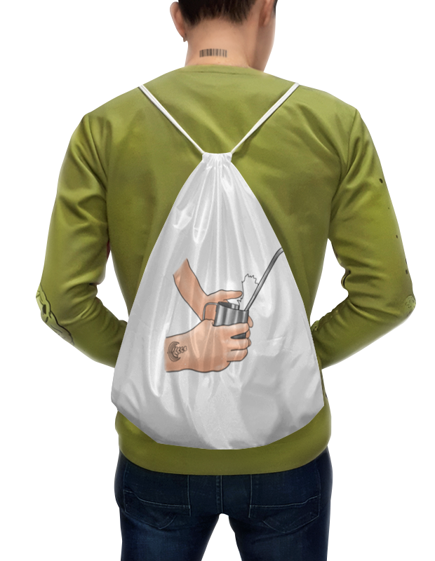 Printio Рюкзак-мешок с полной запечаткой Капучино рюкзак