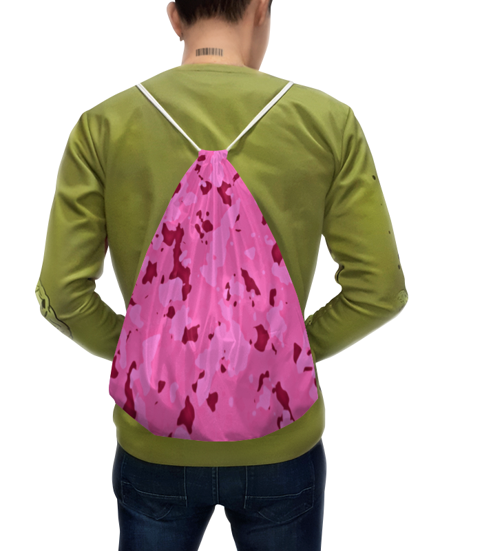 Printio Рюкзак-мешок с полной запечаткой Розовый камуфляж printio рюкзак мешок с полной запечаткой розовый камуфляж