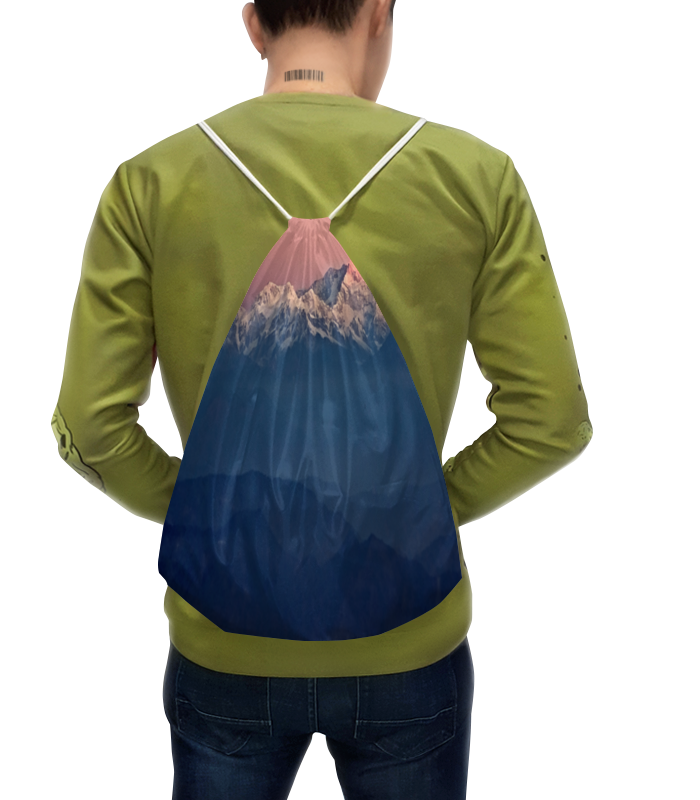 Printio Рюкзак-мешок с полной запечаткой Пейзаж горы printio рюкзак мешок с полной запечаткой горы