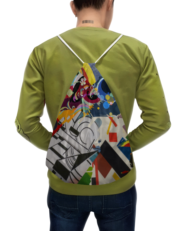 Printio Рюкзак-мешок с полной запечаткой Абстракционизм printio футболка с полной запечаткой мужская абстракционизм