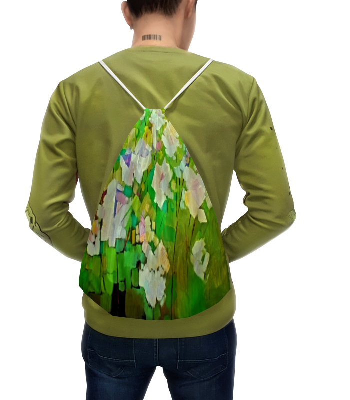 Printio Рюкзак-мешок с полной запечаткой Весна красками printio футболка с полной запечаткой мужская весна красками