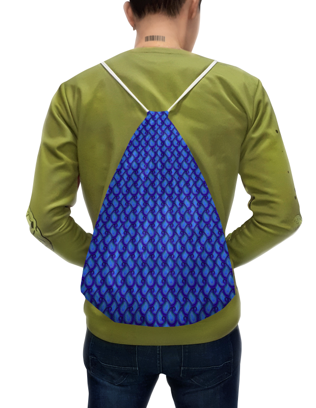Printio Рюкзак-мешок с полной запечаткой Орнамент индийский огурец двусторонний printio рюкзак мешок с полной запечаткой пейсли яркий