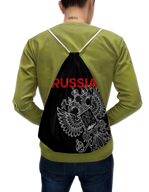 Printio Рюкзак-мешок с полной запечаткой Россия