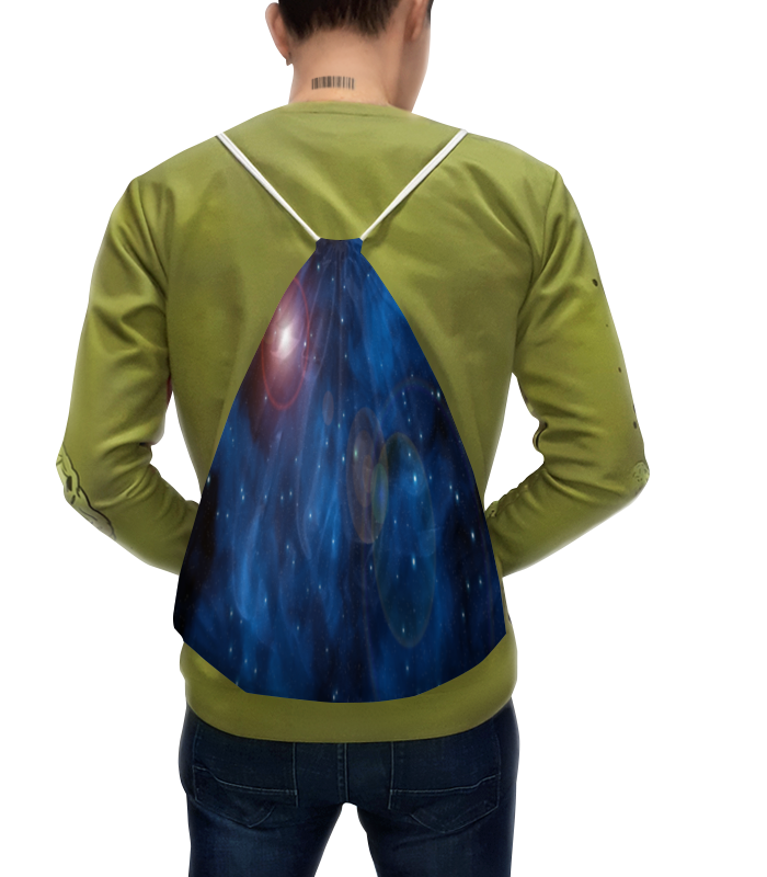 Printio Рюкзак-мешок с полной запечаткой Вспышки в космосе printio футболка с полной запечаткой женская вспышки в космосе