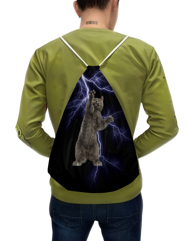 Printio Рюкзак-мешок с полной запечаткой кот и молния printio рюкзак мешок с полной запечаткой кот и мышь