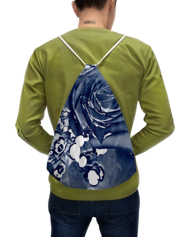 Printio Рюкзак-мешок с полной запечаткой Снежный шик. printio футболка с полной запечаткой женская снежный шик