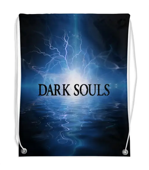 Заказать рюкзак в Москве. Рюкзак-мешок с полной запечаткой Dark Souls от THE_NISE  - готовые дизайны и нанесение принтов.