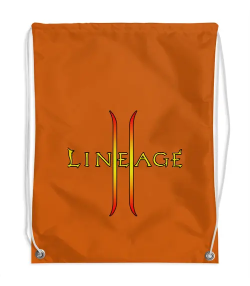 Заказать рюкзак в Москве. Рюкзак-мешок с полной запечаткой Lineage от THE_NISE  - готовые дизайны и нанесение принтов.