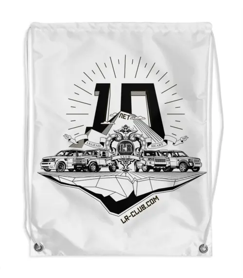 Заказать рюкзак в Москве. Рюкзак-мешок с полной запечаткой "10 лет" от Дмитрий - готовые дизайны и нанесение принтов.