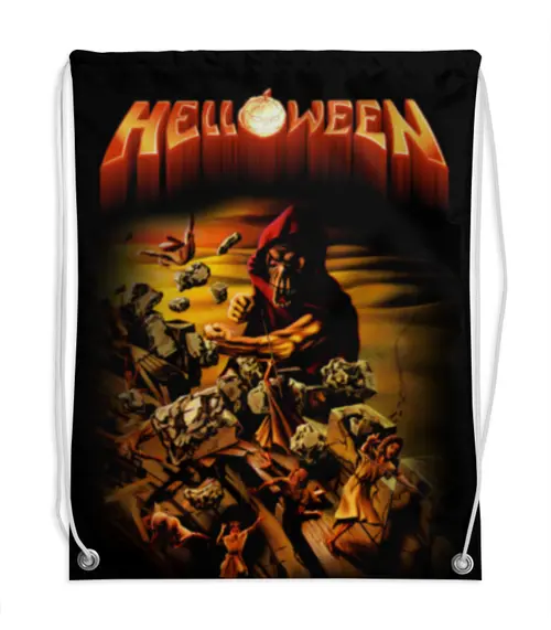 Заказать рюкзак в Москве. Рюкзак-мешок с полной запечаткой Helloween от geekbox - готовые дизайны и нанесение принтов.