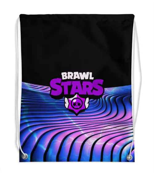 Заказать рюкзак в Москве. Рюкзак-мешок с полной запечаткой Brawl Stars от THE_NISE  - готовые дизайны и нанесение принтов.