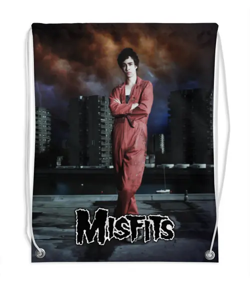 Заказать рюкзак в Москве. Рюкзак-мешок с полной запечаткой Misfits от THE_NISE  - готовые дизайны и нанесение принтов.
