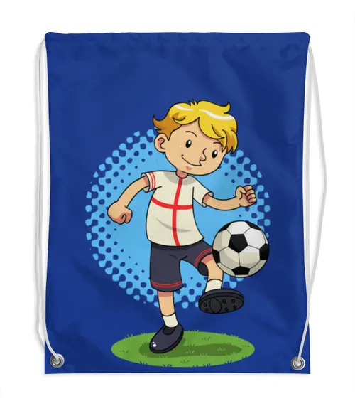 Заказать рюкзак в Москве. Рюкзак-мешок с полной запечаткой Футбол от Ирина - готовые дизайны и нанесение принтов.