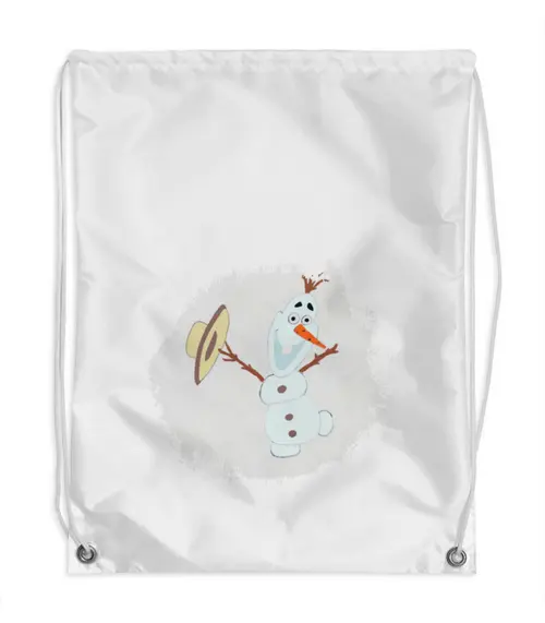 Заказать рюкзак в Москве. Рюкзак-мешок с полной запечаткой Снеговик от mrs-snit@yandex.ru - готовые дизайны и нанесение принтов.