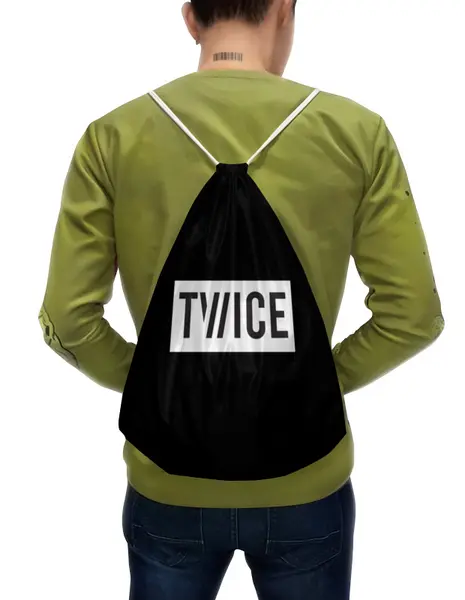 Заказать рюкзак в Москве. Рюкзак-мешок с полной запечаткой Twice от THE_NISE  - готовые дизайны и нанесение принтов.