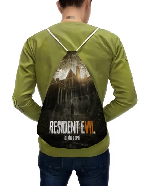 Заказать рюкзак в Москве. Рюкзак-мешок с полной запечаткой Resident Evil от THE_NISE  - готовые дизайны и нанесение принтов.