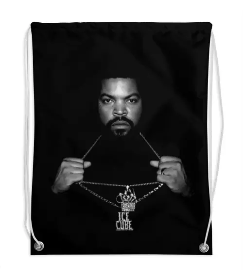Заказать рюкзак в Москве. Рюкзак-мешок с полной запечаткой Ice Cube от skynatural - готовые дизайны и нанесение принтов.