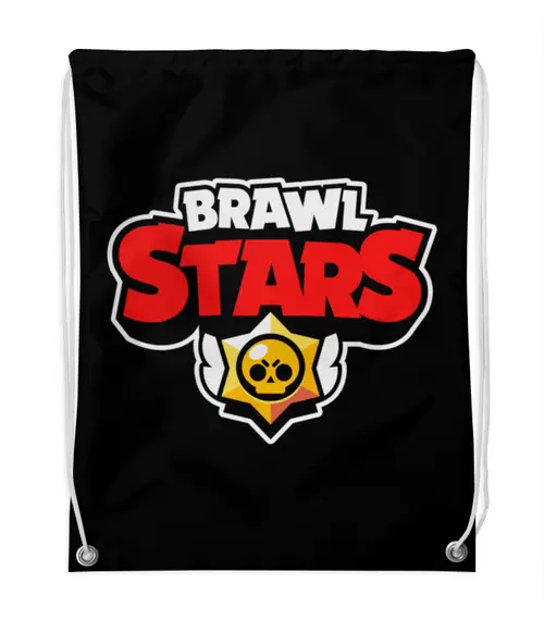 Заказать рюкзак в Москве. Рюкзак-мешок с полной запечаткой Brawl Stars - All Stars от MadDiz - готовые дизайны и нанесение принтов.