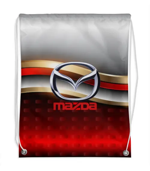 Заказать рюкзак в Москве. Рюкзак-мешок с полной запечаткой Mazda от THE_NISE  - готовые дизайны и нанесение принтов.