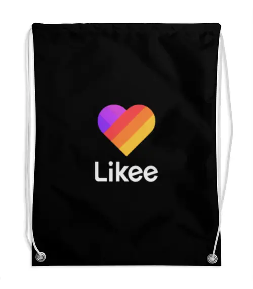 Заказать рюкзак в Москве. Рюкзак-мешок с полной запечаткой Likee  от DESIGNER   - готовые дизайны и нанесение принтов.