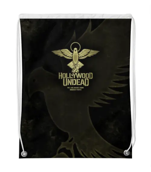Заказать рюкзак в Москве. Рюкзак-мешок с полной запечаткой Hollywood Undead от geekbox - готовые дизайны и нанесение принтов.