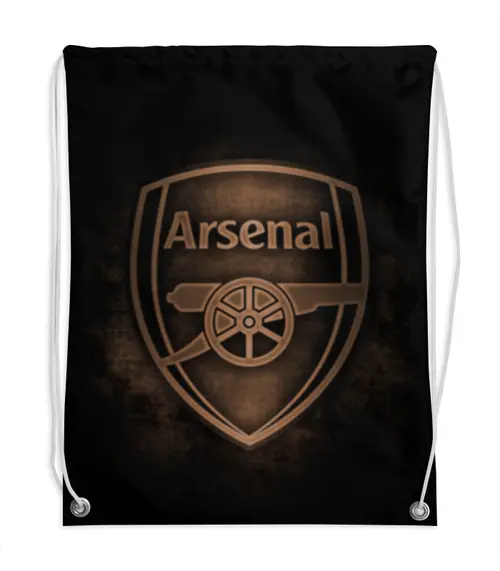 Заказать рюкзак в Москве. Рюкзак-мешок с полной запечаткой Arsenal от geekbox - готовые дизайны и нанесение принтов.