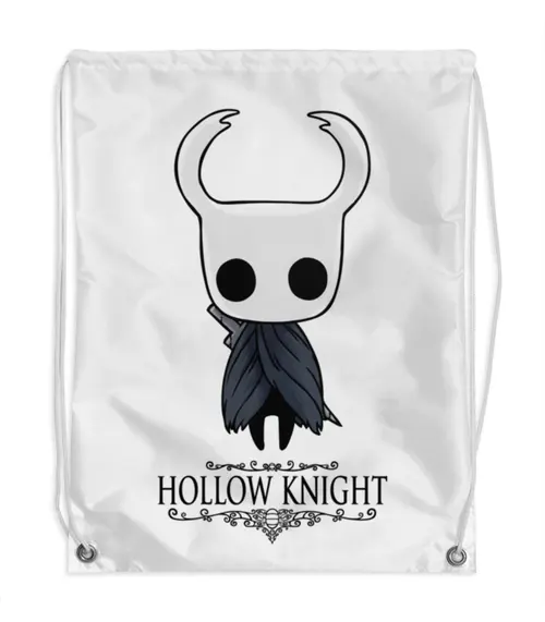 Заказать рюкзак в Москве. Рюкзак-мешок с полной запечаткой Hollow Knight от geekbox - готовые дизайны и нанесение принтов.