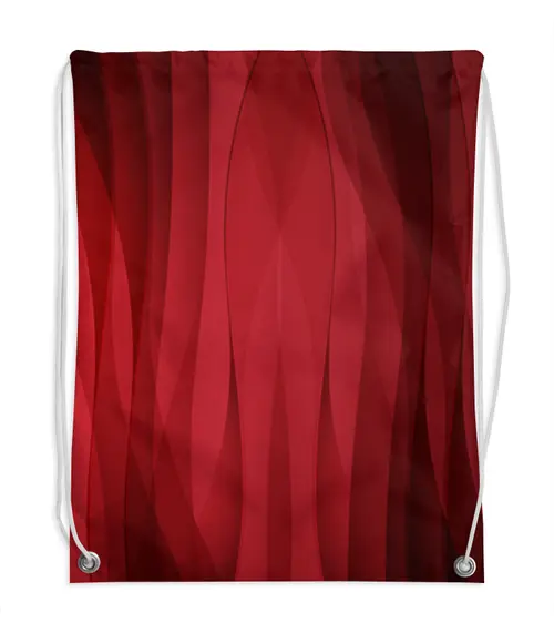 Заказать рюкзак в Москве. Рюкзак-мешок с полной запечаткой Красная абстракция от BeliySlon - готовые дизайны и нанесение принтов.