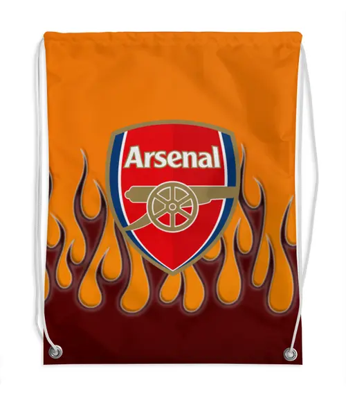 Заказать рюкзак в Москве. Рюкзак-мешок с полной запечаткой Arsenal от THE_NISE  - готовые дизайны и нанесение принтов.