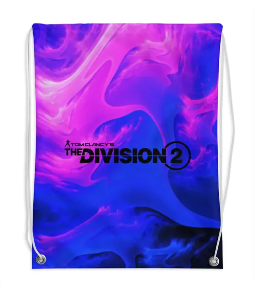 Заказать рюкзак в Москве. Рюкзак-мешок с полной запечаткой Division 2 от THE_NISE  - готовые дизайны и нанесение принтов.