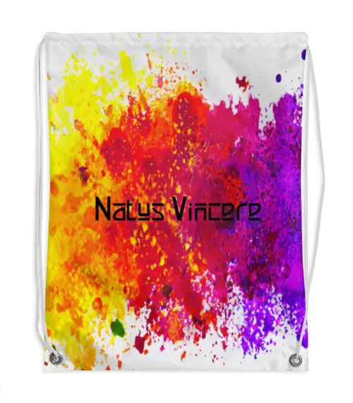 Заказать рюкзак в Москве. Рюкзак-мешок с полной запечаткой Natus Vincere от THE_NISE  - готовые дизайны и нанесение принтов.