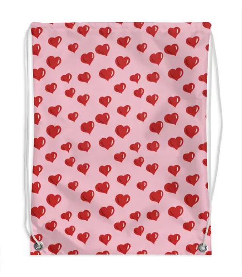 Заказать рюкзак в Москве. Рюкзак-мешок с полной запечаткой День святого Валентина от valezar - готовые дизайны и нанесение принтов.