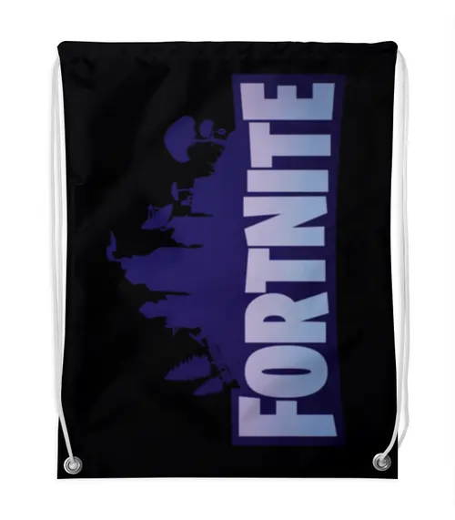 Заказать рюкзак в Москве. Рюкзак-мешок с полной запечаткой Fortnite Фортнайт от MariYang  - готовые дизайны и нанесение принтов.