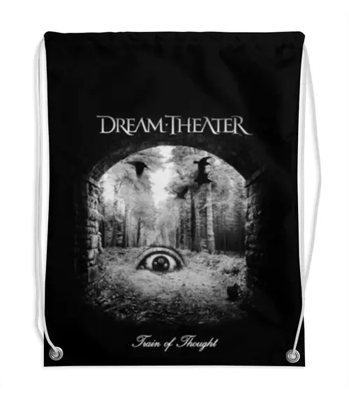 Заказать рюкзак в Москве. Рюкзак-мешок с полной запечаткой Dream Theater от geekbox - готовые дизайны и нанесение принтов.