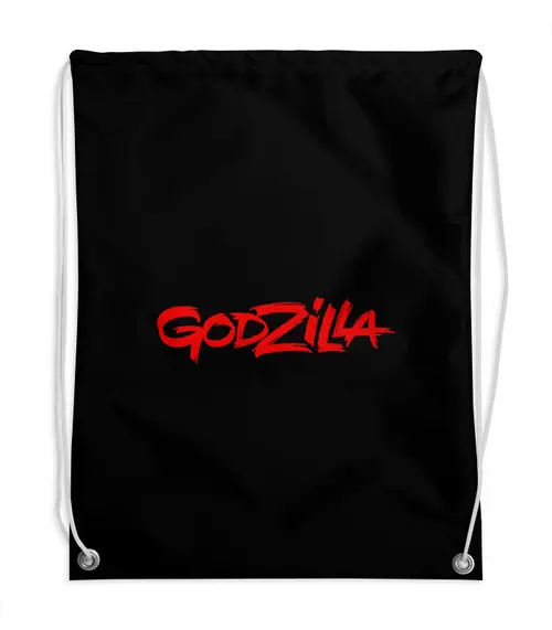 Заказать рюкзак в Москве. Рюкзак-мешок с полной запечаткой Godzilla от THE_NISE  - готовые дизайны и нанесение принтов.