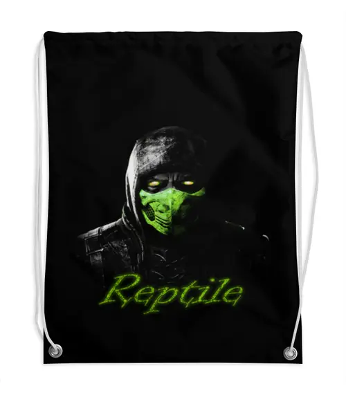 Заказать рюкзак в Москве. Рюкзак-мешок с полной запечаткой Reptile от Дмитрий - готовые дизайны и нанесение принтов.