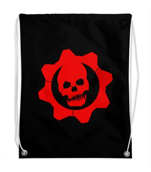 Заказать рюкзак в Москве. Рюкзак-мешок с полной запечаткой Gears of War  от THE_NISE  - готовые дизайны и нанесение принтов.