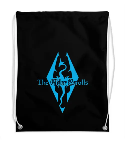 Заказать рюкзак в Москве. Рюкзак-мешок с полной запечаткой The Elder Scrolls от THE_NISE  - готовые дизайны и нанесение принтов.
