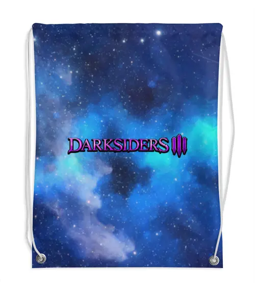 Заказать рюкзак в Москве. Рюкзак-мешок с полной запечаткой Darksiders III от THE_NISE  - готовые дизайны и нанесение принтов.