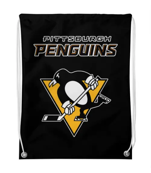 Заказать рюкзак в Москве. Рюкзак-мешок с полной запечаткой Pittsburgh Penguins от Nos  - готовые дизайны и нанесение принтов.