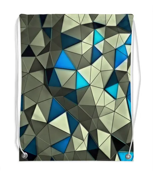 Заказать рюкзак в Москве. Рюкзак-мешок с полной запечаткой Мозаика от THE_NISE  - готовые дизайны и нанесение принтов.