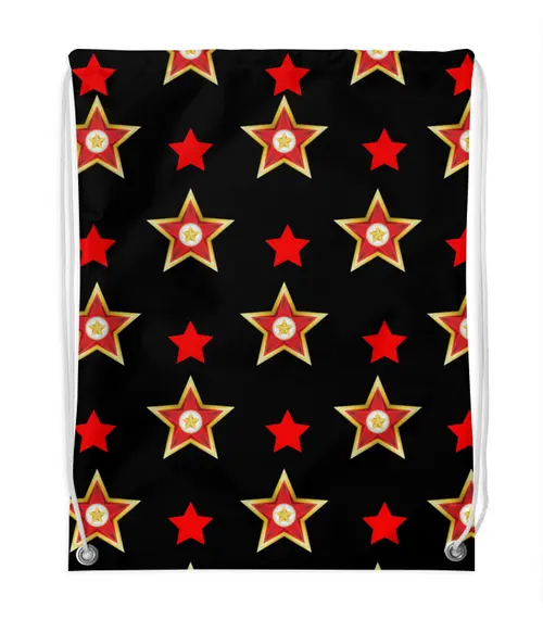 Заказать рюкзак в Москве. Рюкзак-мешок с полной запечаткой Звезды от IrinkaArt  - готовые дизайны и нанесение принтов.