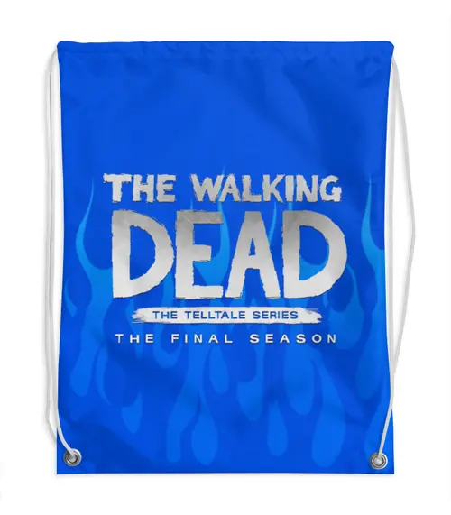 Заказать рюкзак в Москве. Рюкзак-мешок с полной запечаткой The Walking Dead от THE_NISE  - готовые дизайны и нанесение принтов.